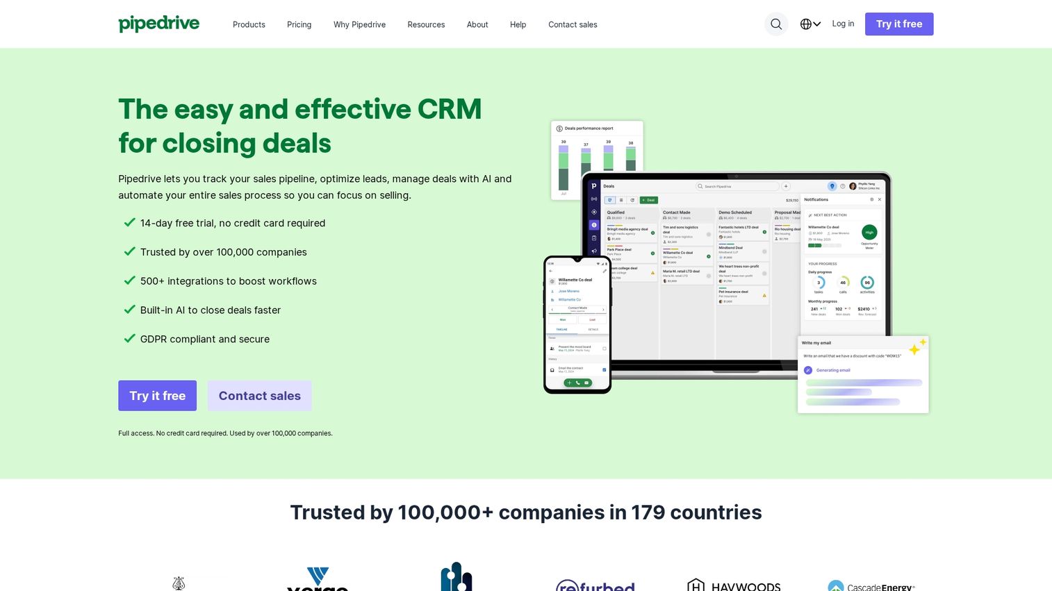 4. Pipedrive