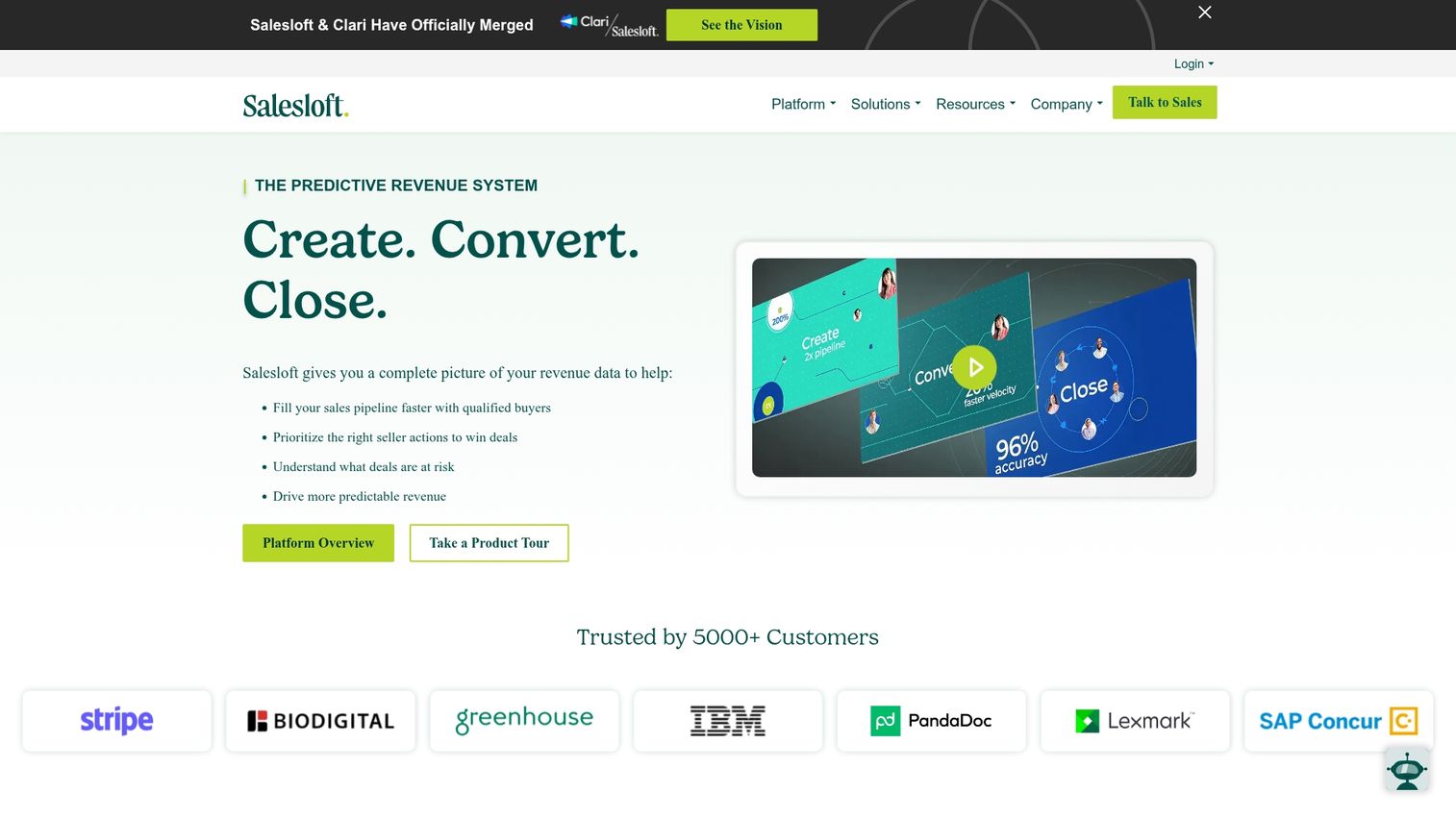 8. Salesloft