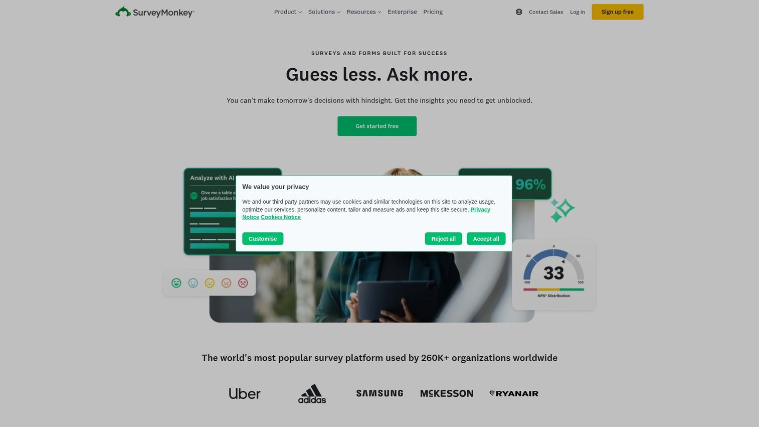 23. SurveyMonkey