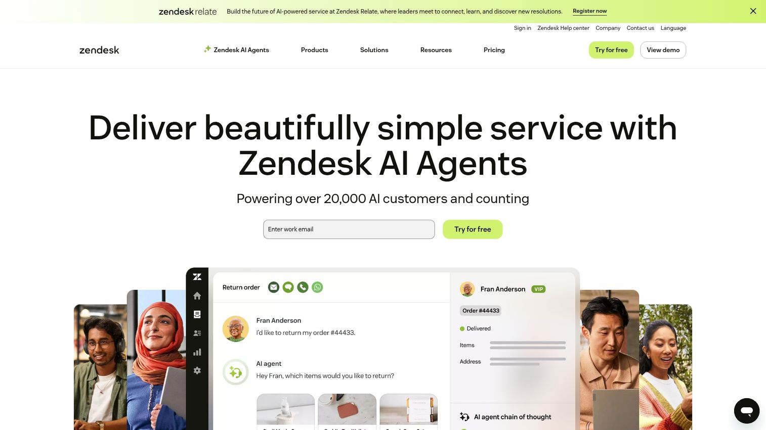 3. Zendesk