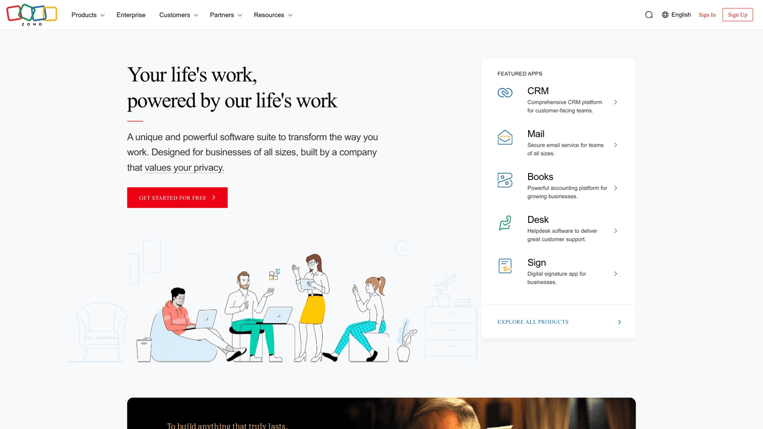 3. Zoho CRM