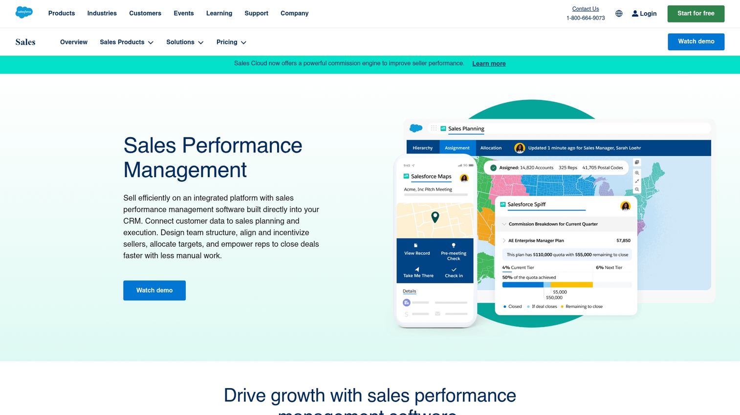 3. Salesforce Sales Performance Management