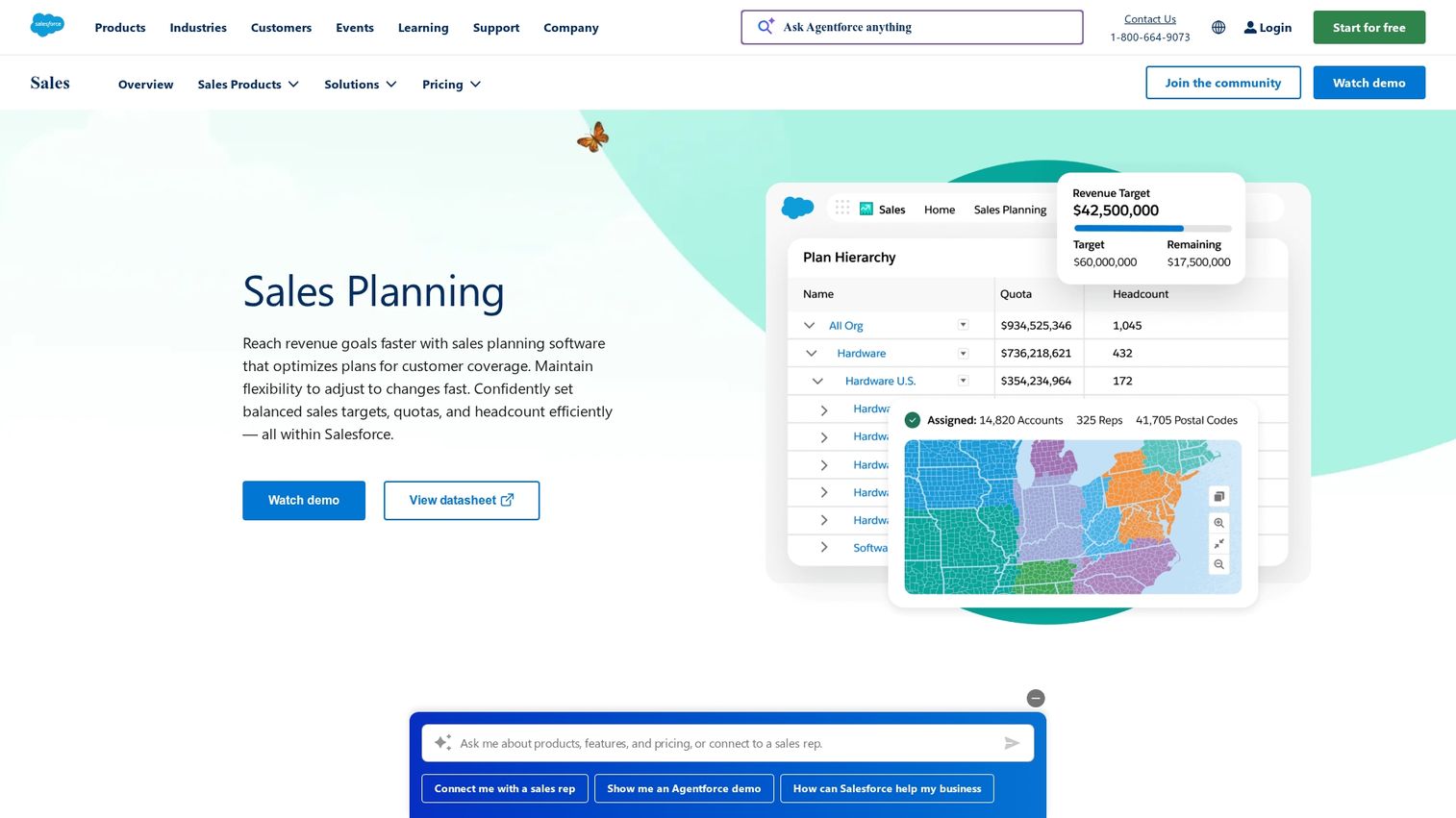3. Salesforce Sales Planning
