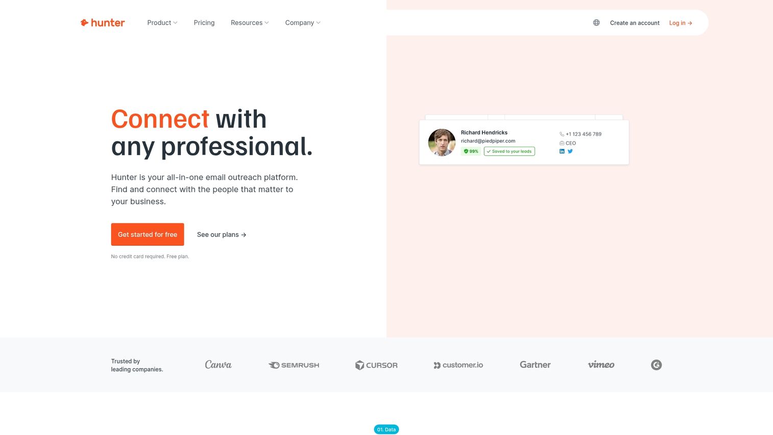 15. Hunter.io
