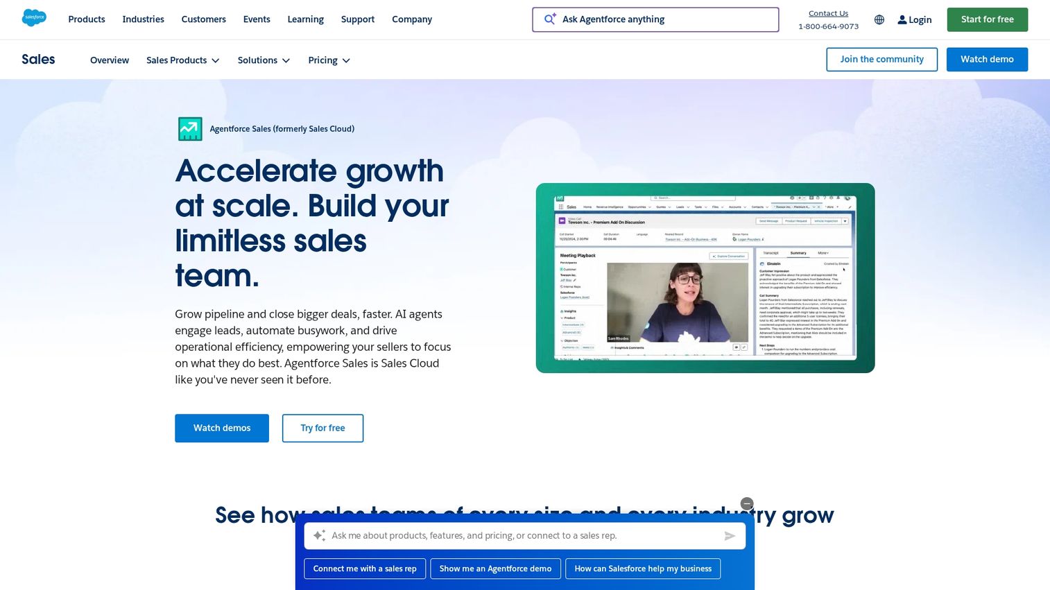 3. Salesforce Sales Cloud