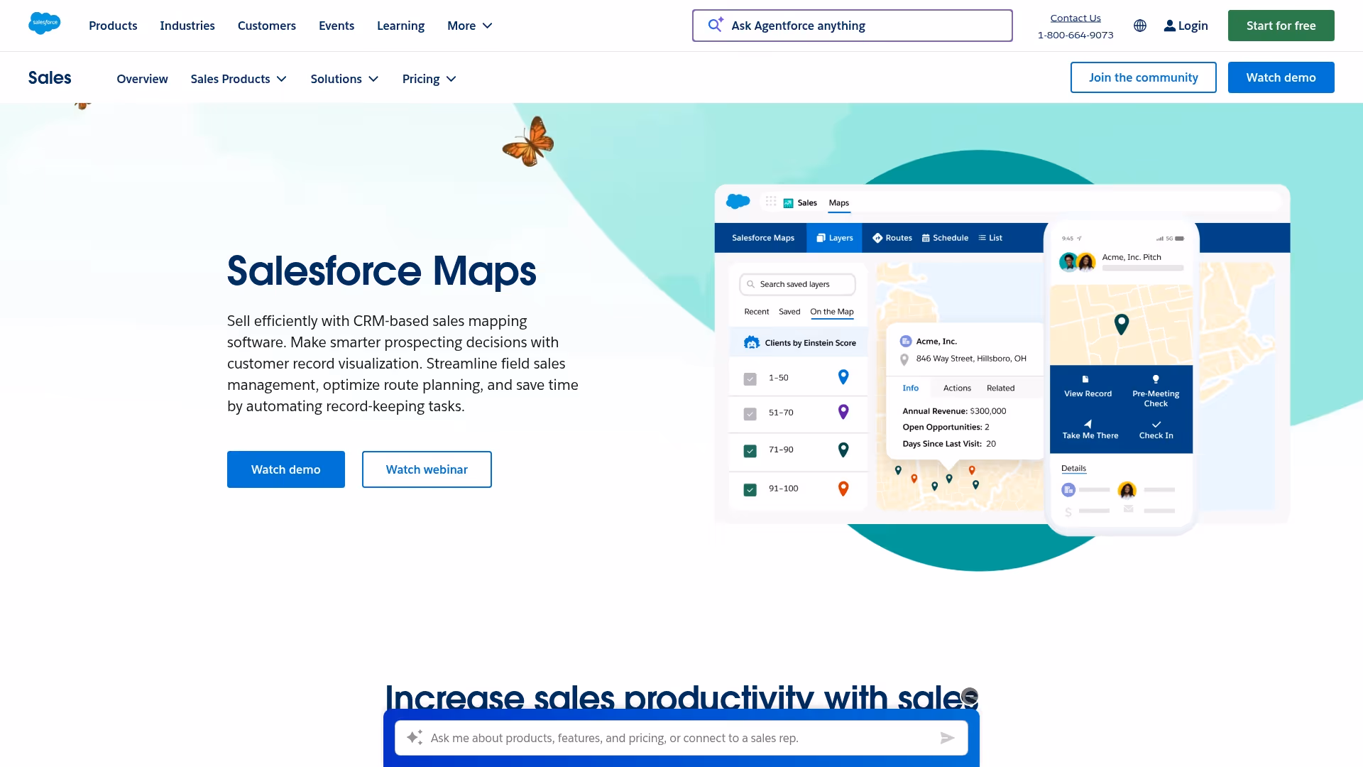 2. Salesforce Maps