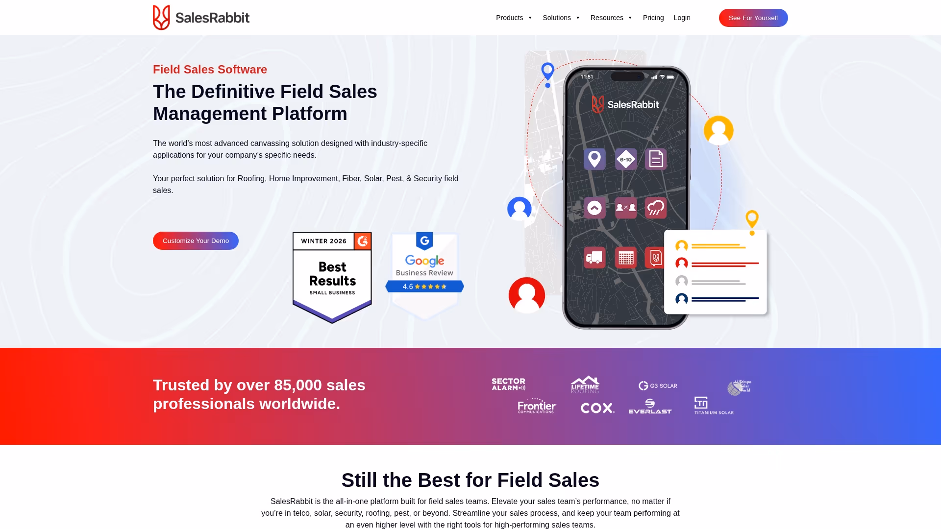 4. SalesRabbit