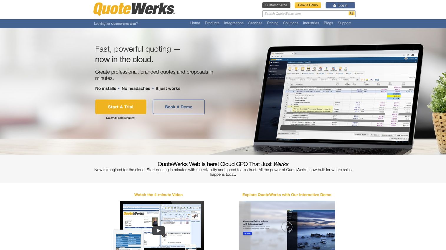4. QuoteWerks
