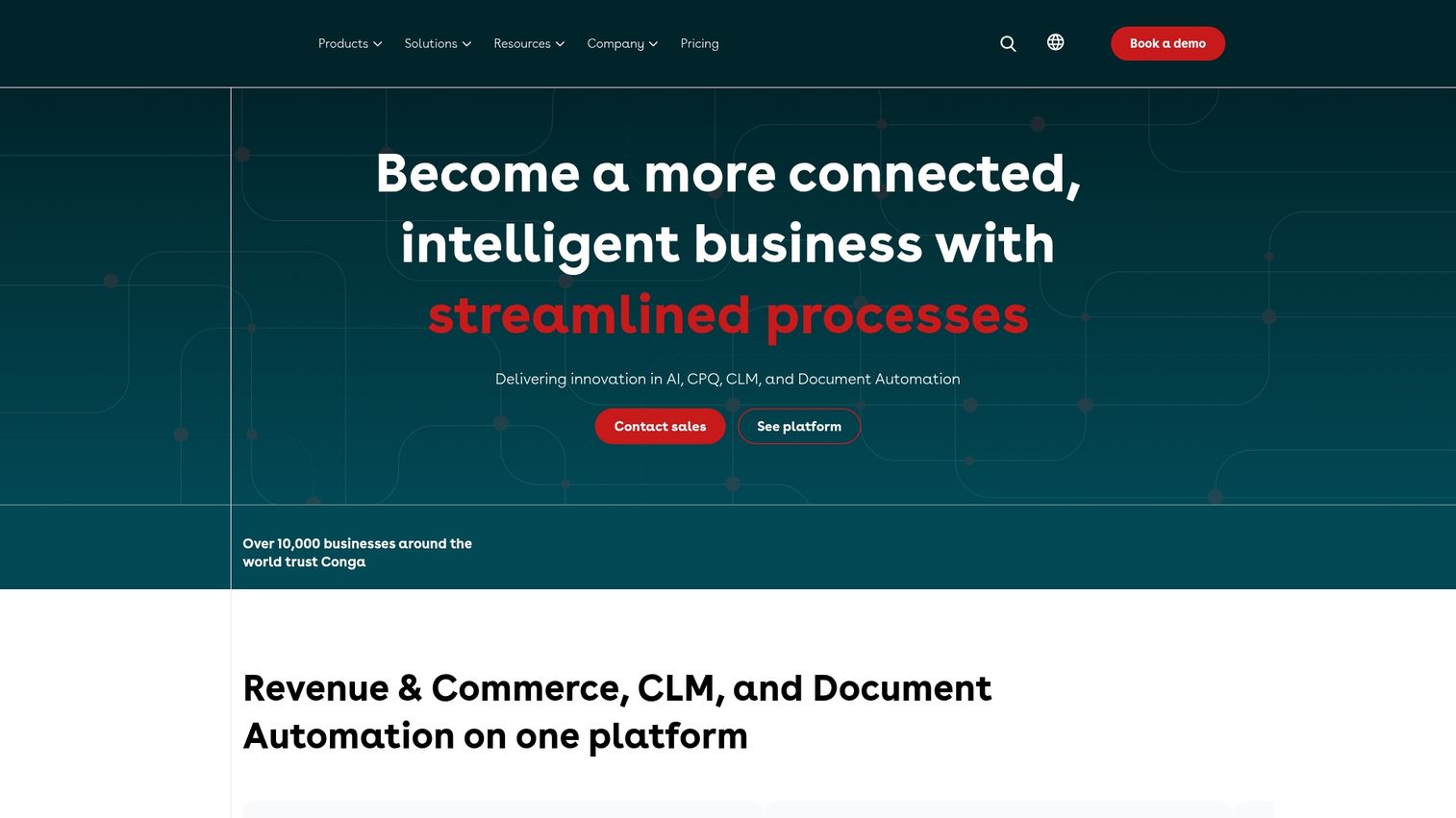 4. Conga Contract Intelligence
