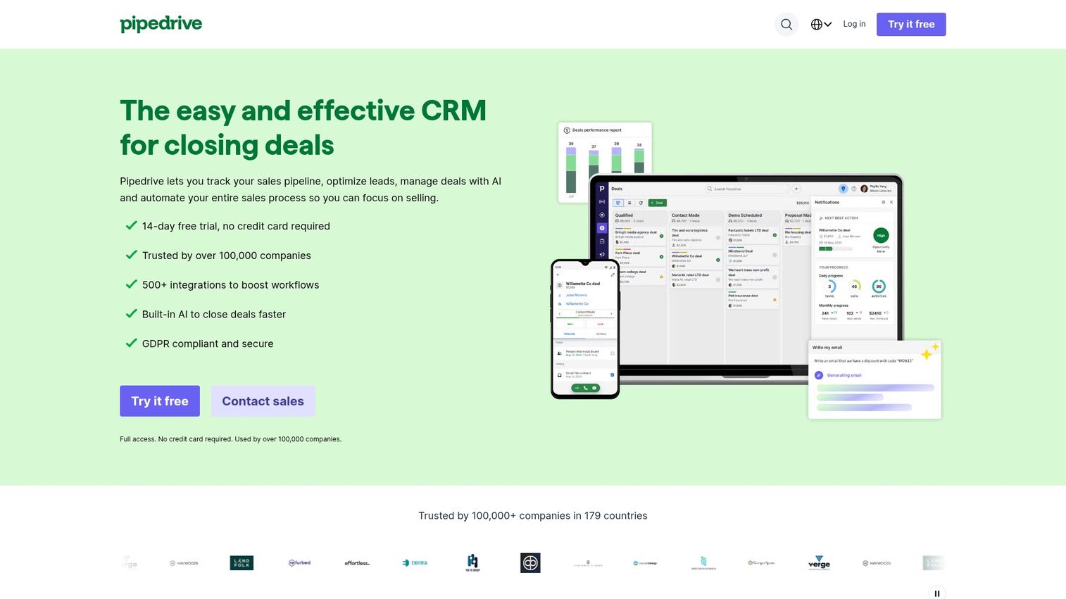 8. Pipedrive