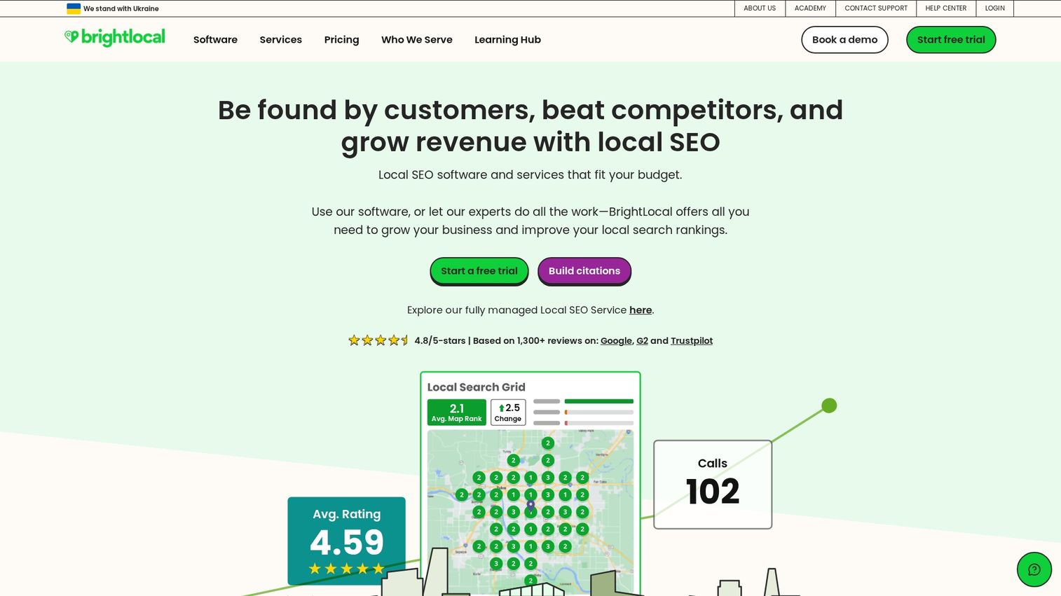 1. BrightLocal