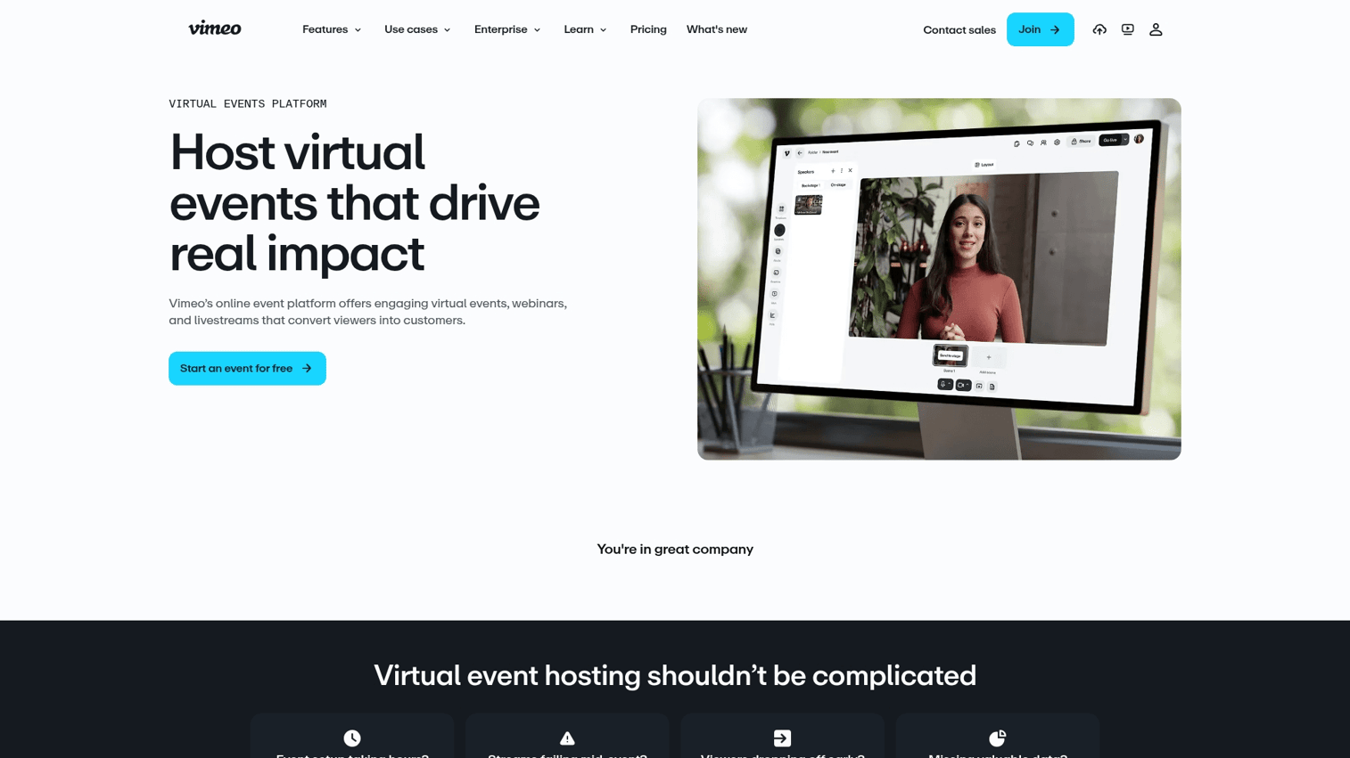 11. Vimeo Events