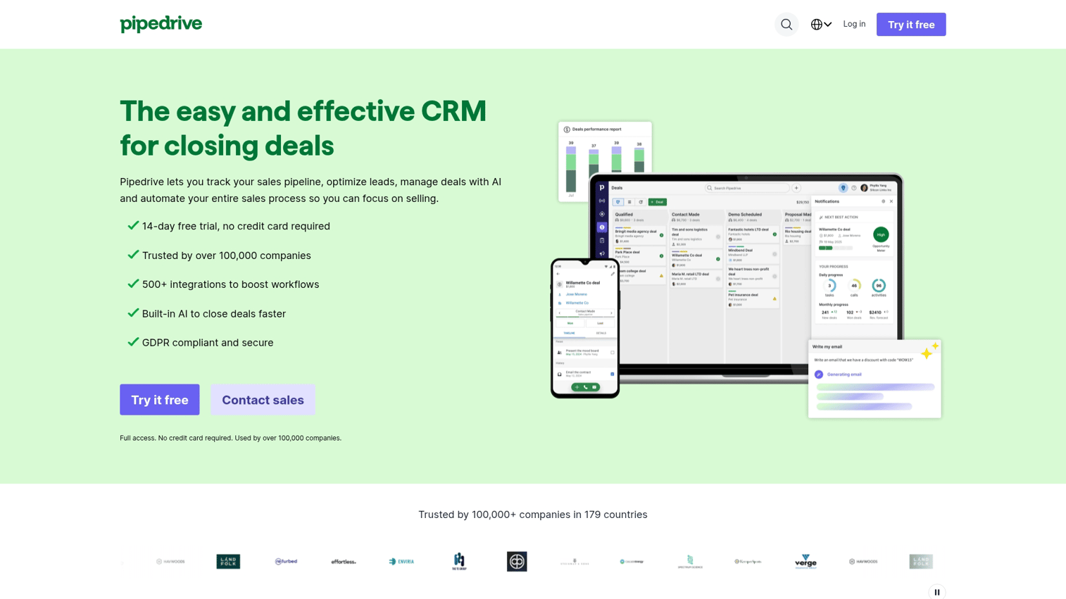8. Pipedrive