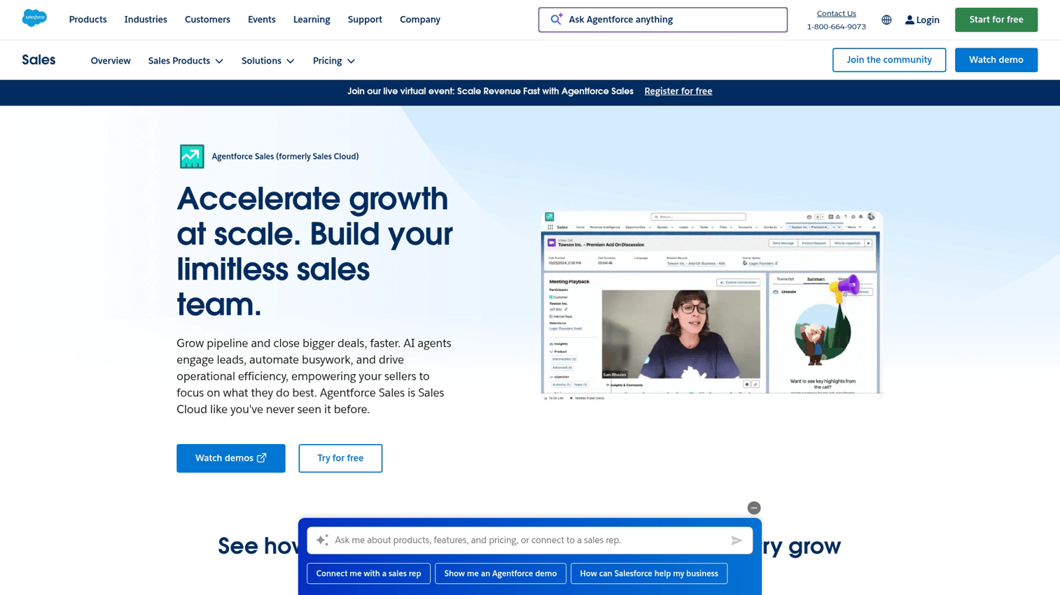 3. Salesforce Sales Cloud
