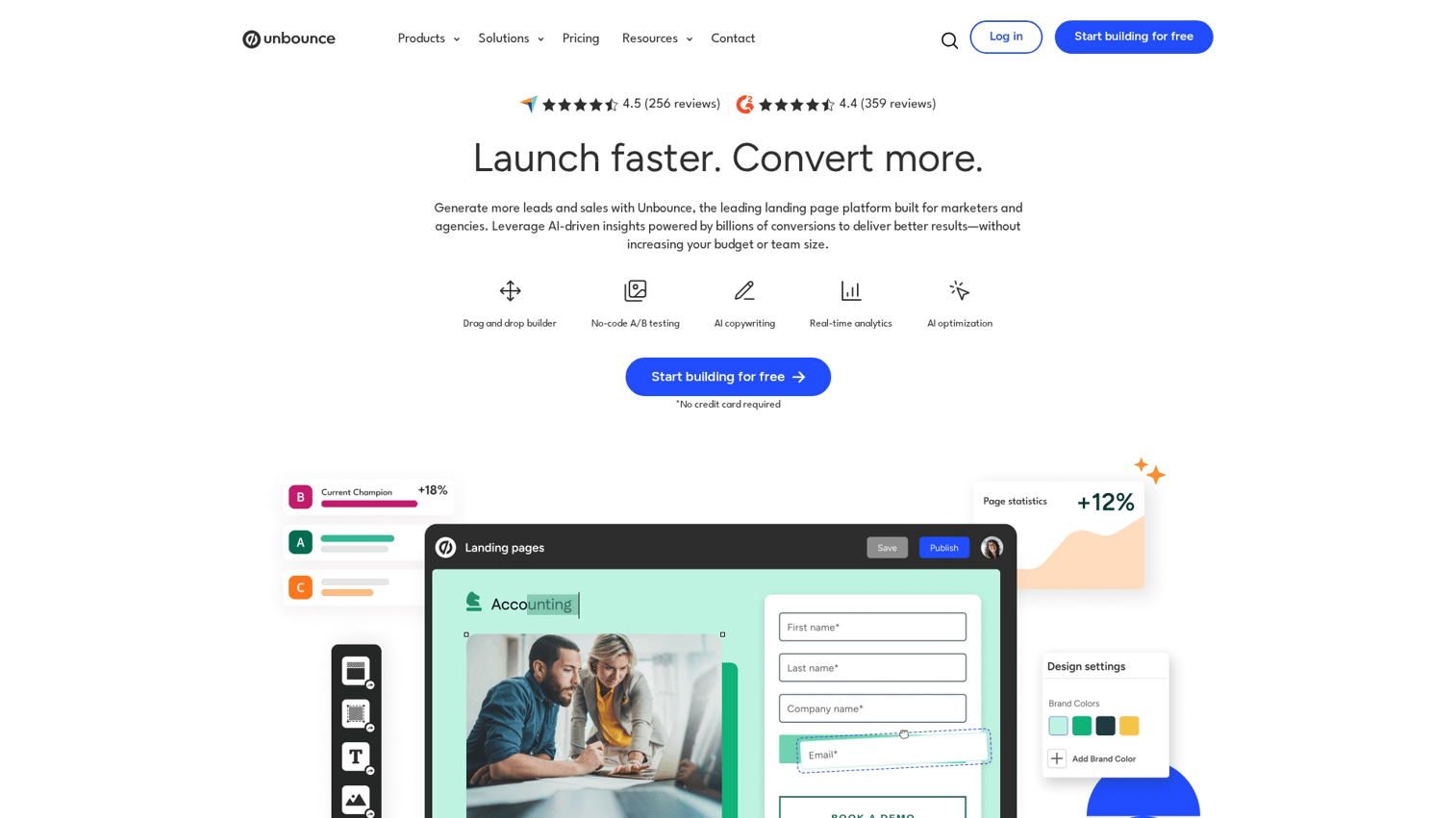 13. Unbounce
