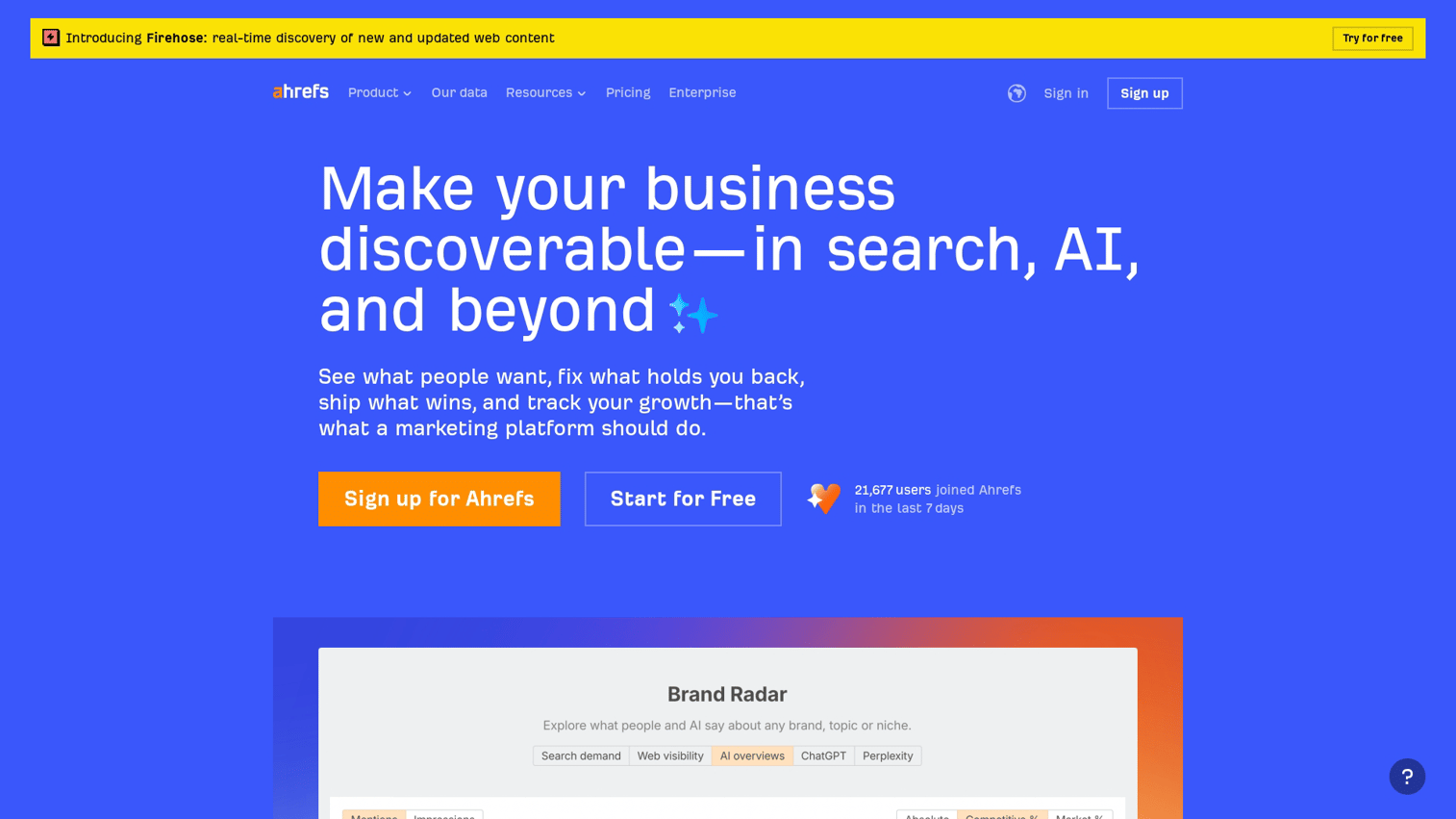 3. Ahrefs