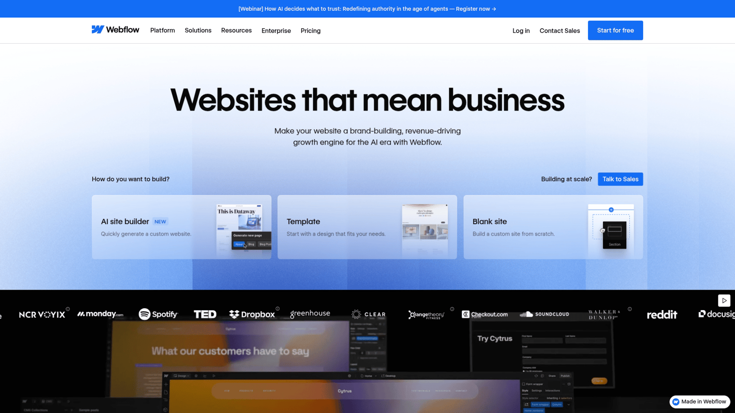 11. Webflow