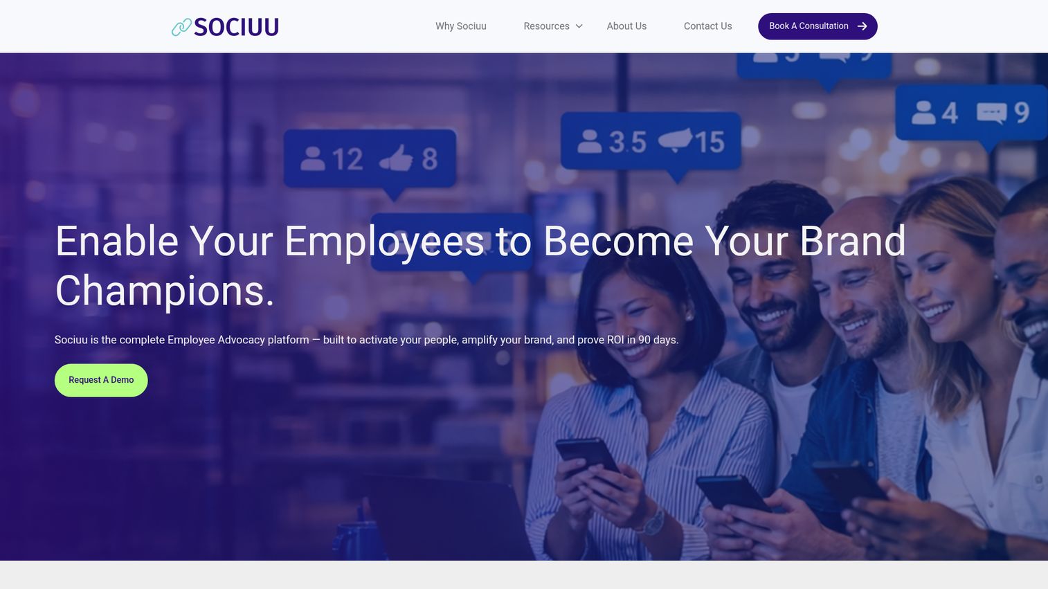 Sociuu homepage