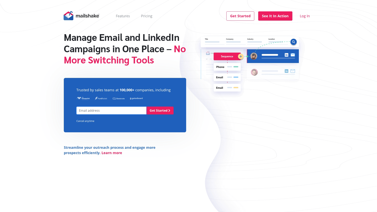 8. Mailshake