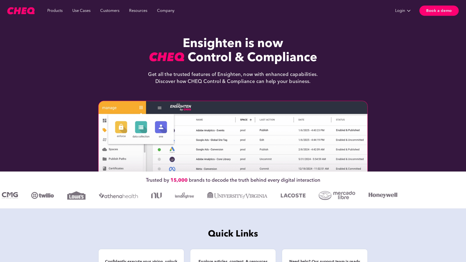 5. Ensighten Manage