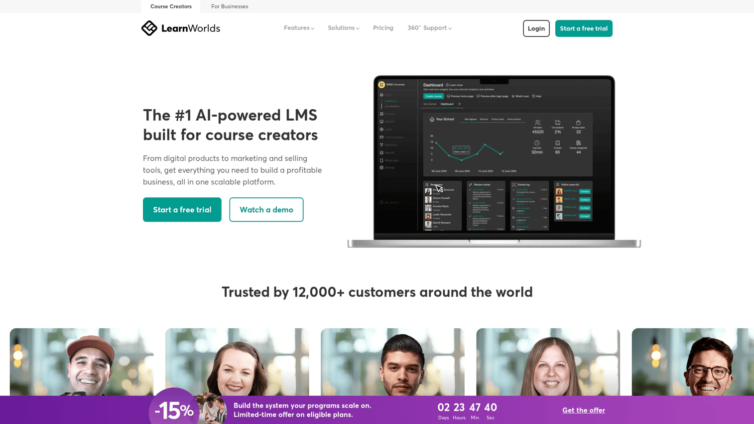 11. LearnWorlds