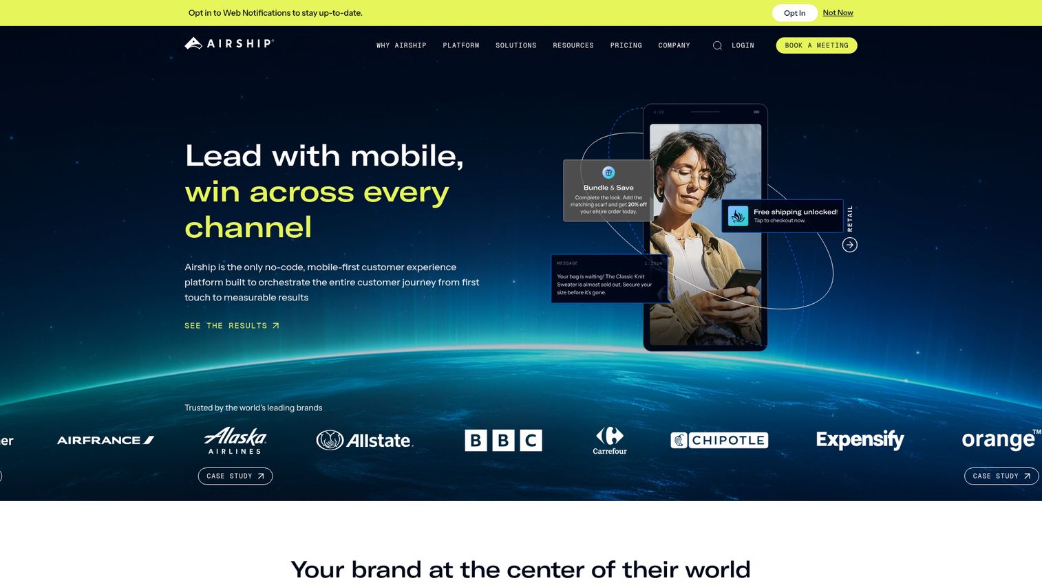 Airship homepage