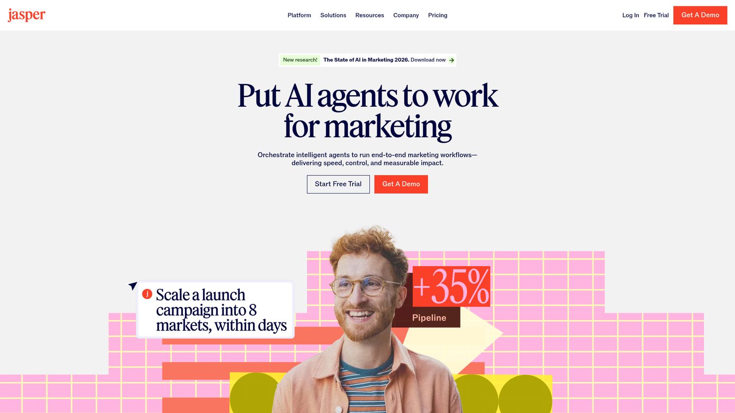 Jasper homepage