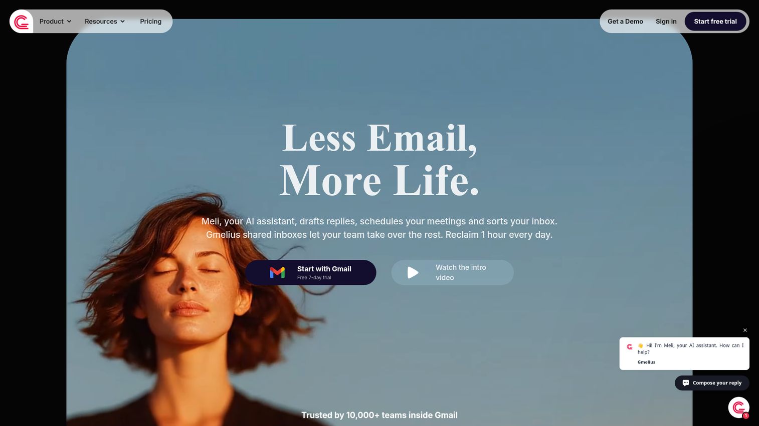 Gmelius homepage