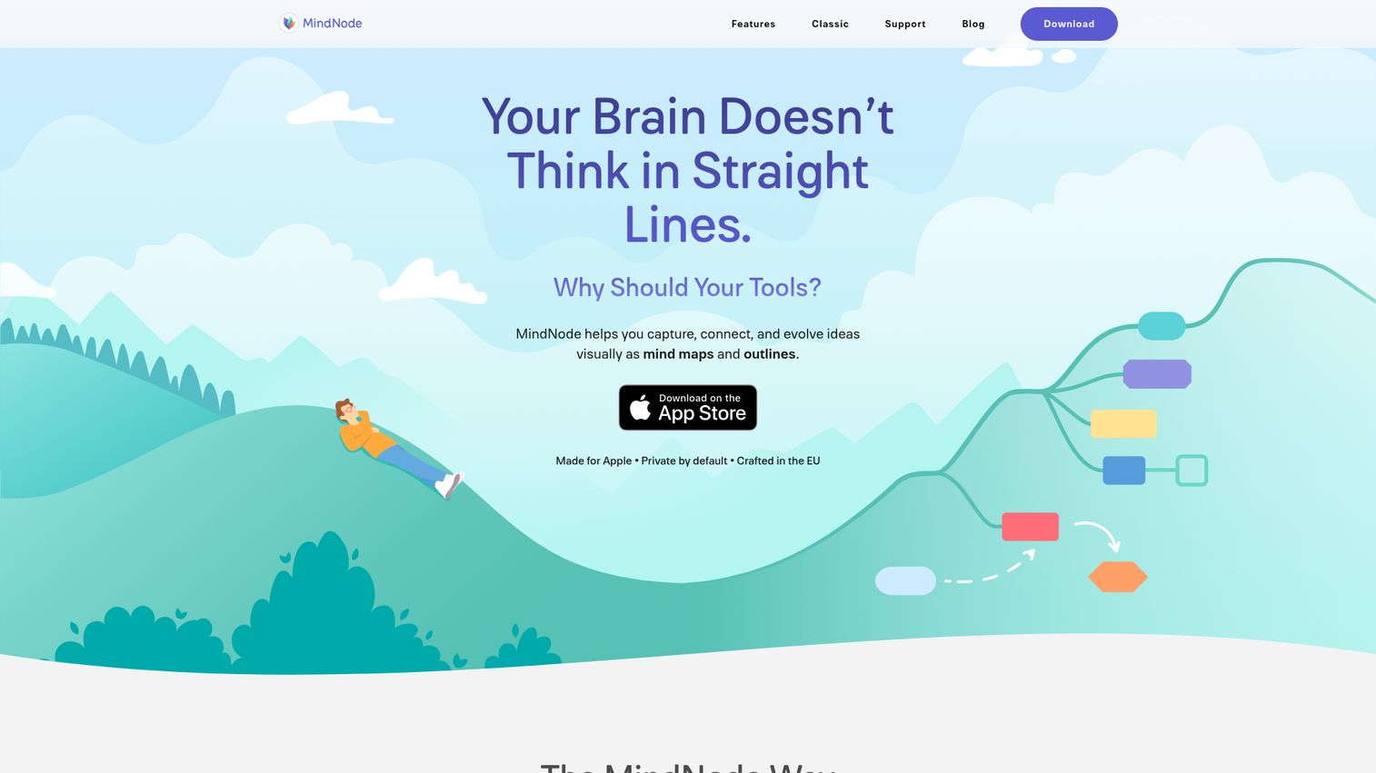 MindNode homepage