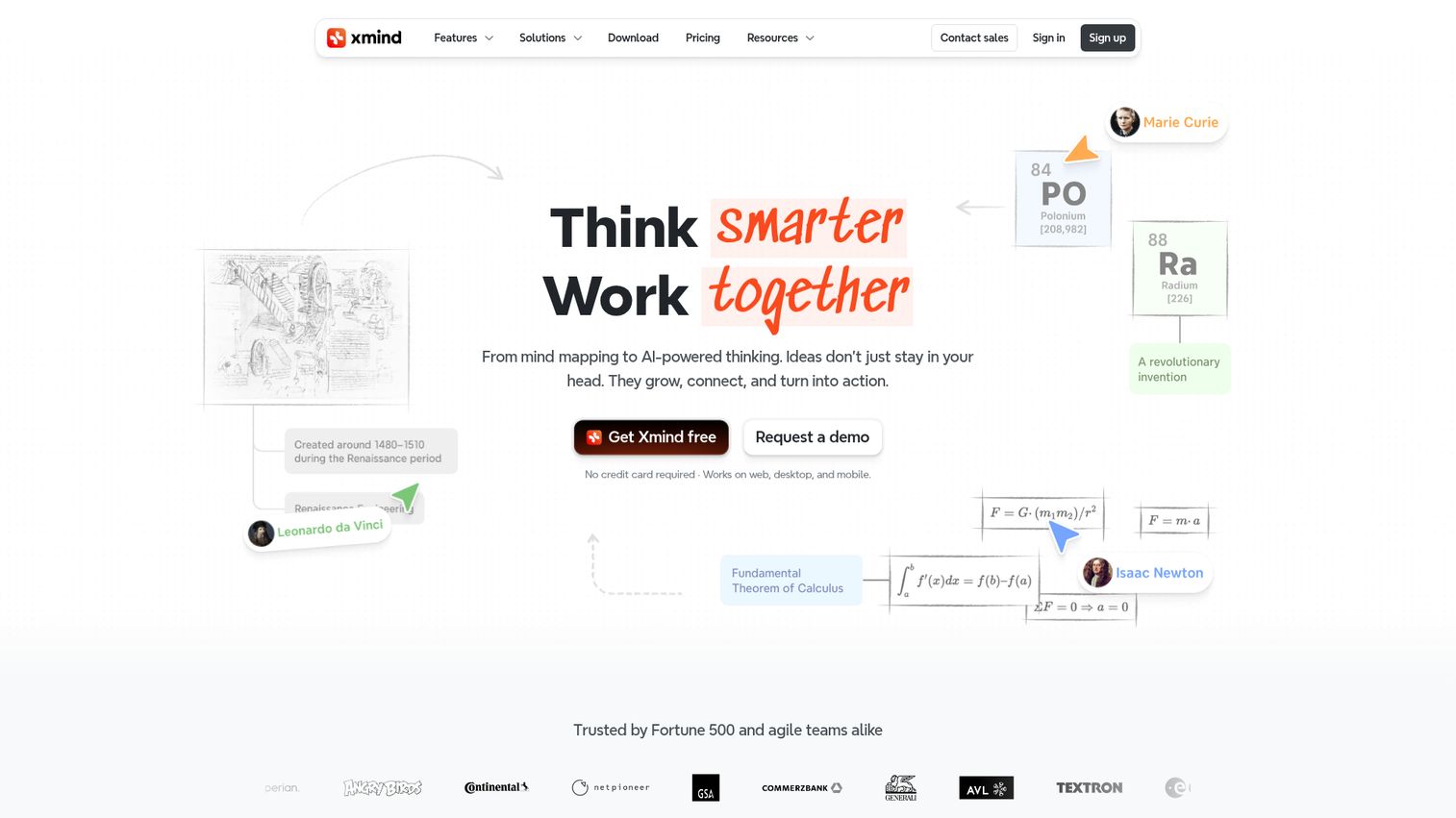 Xmind homepage