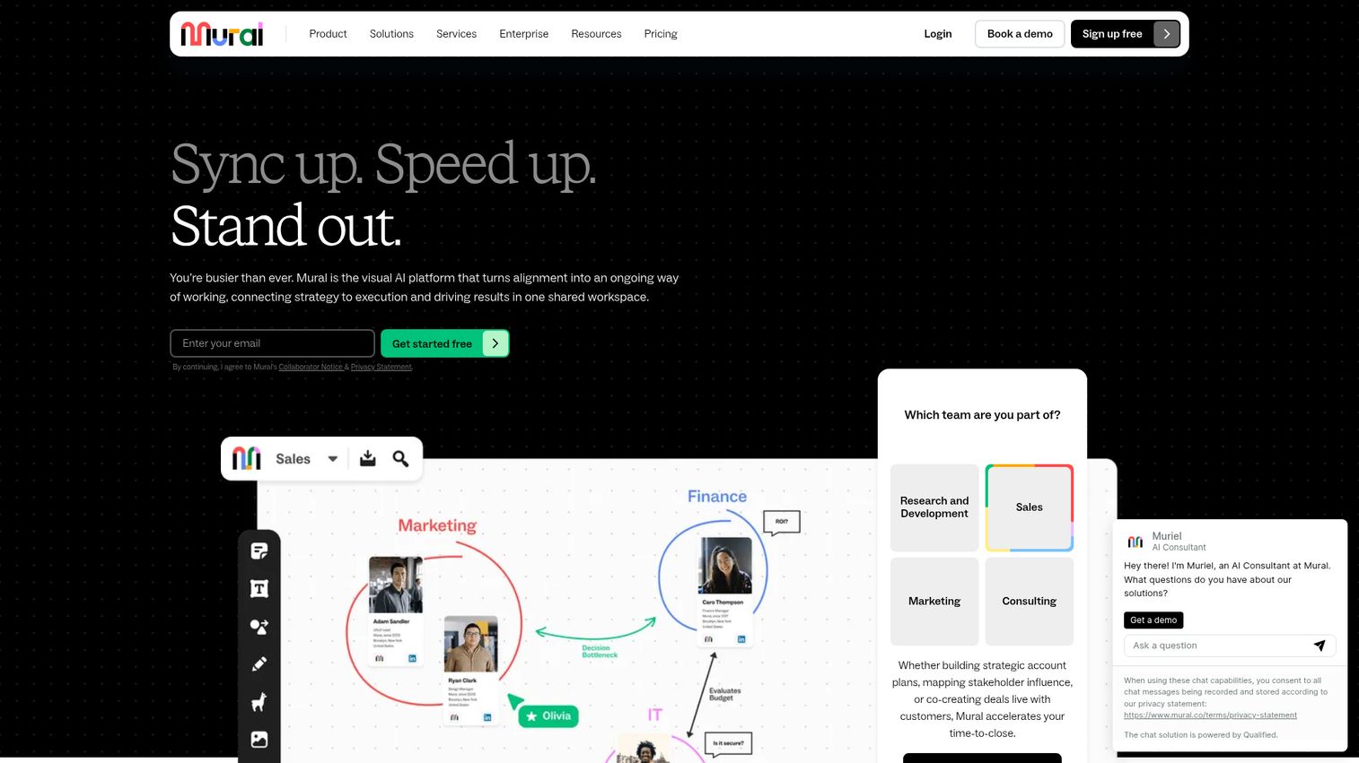 Mural homepage