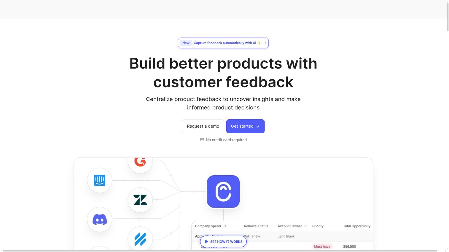 Canny homepage