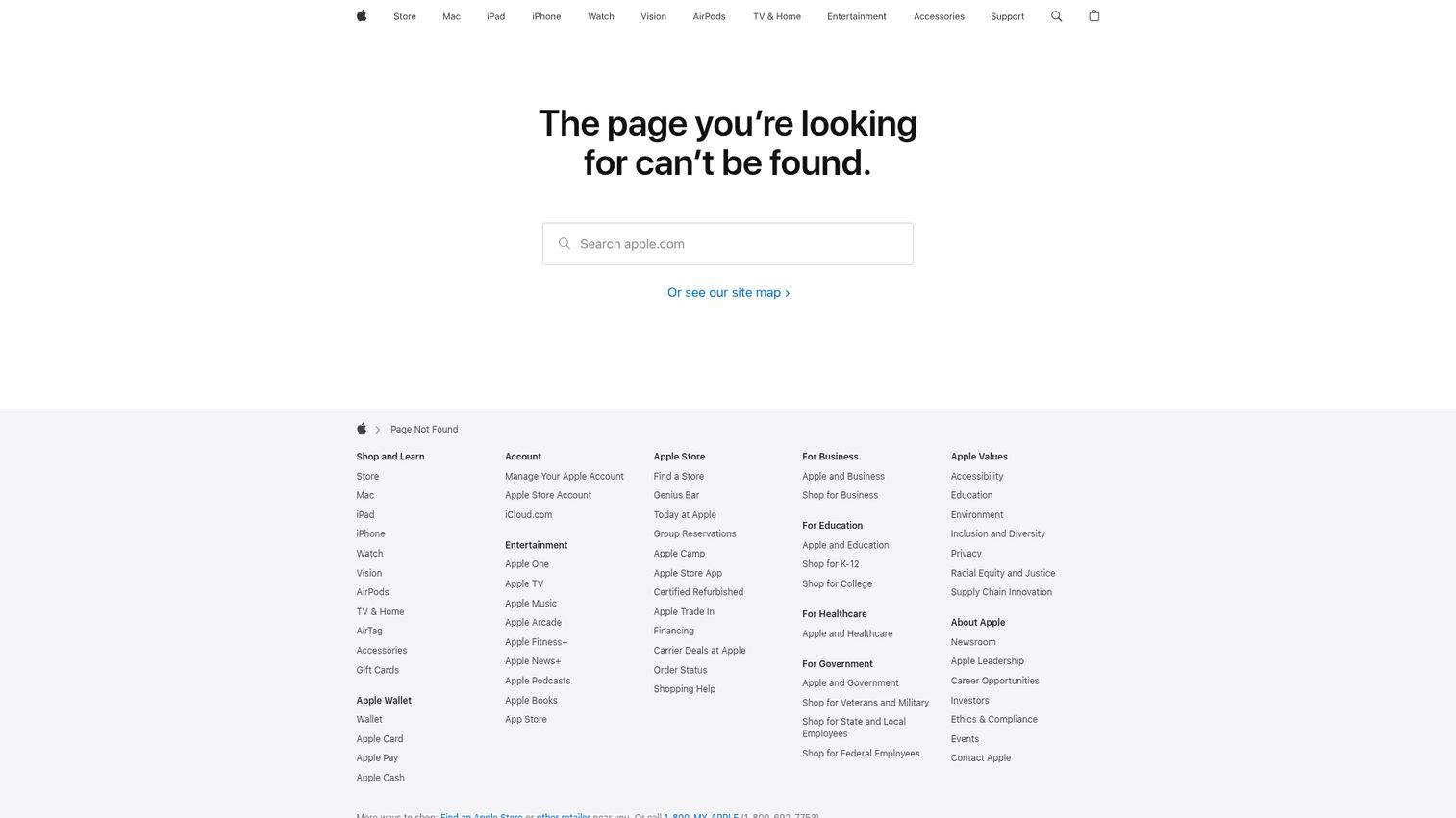Apple Mail homepage