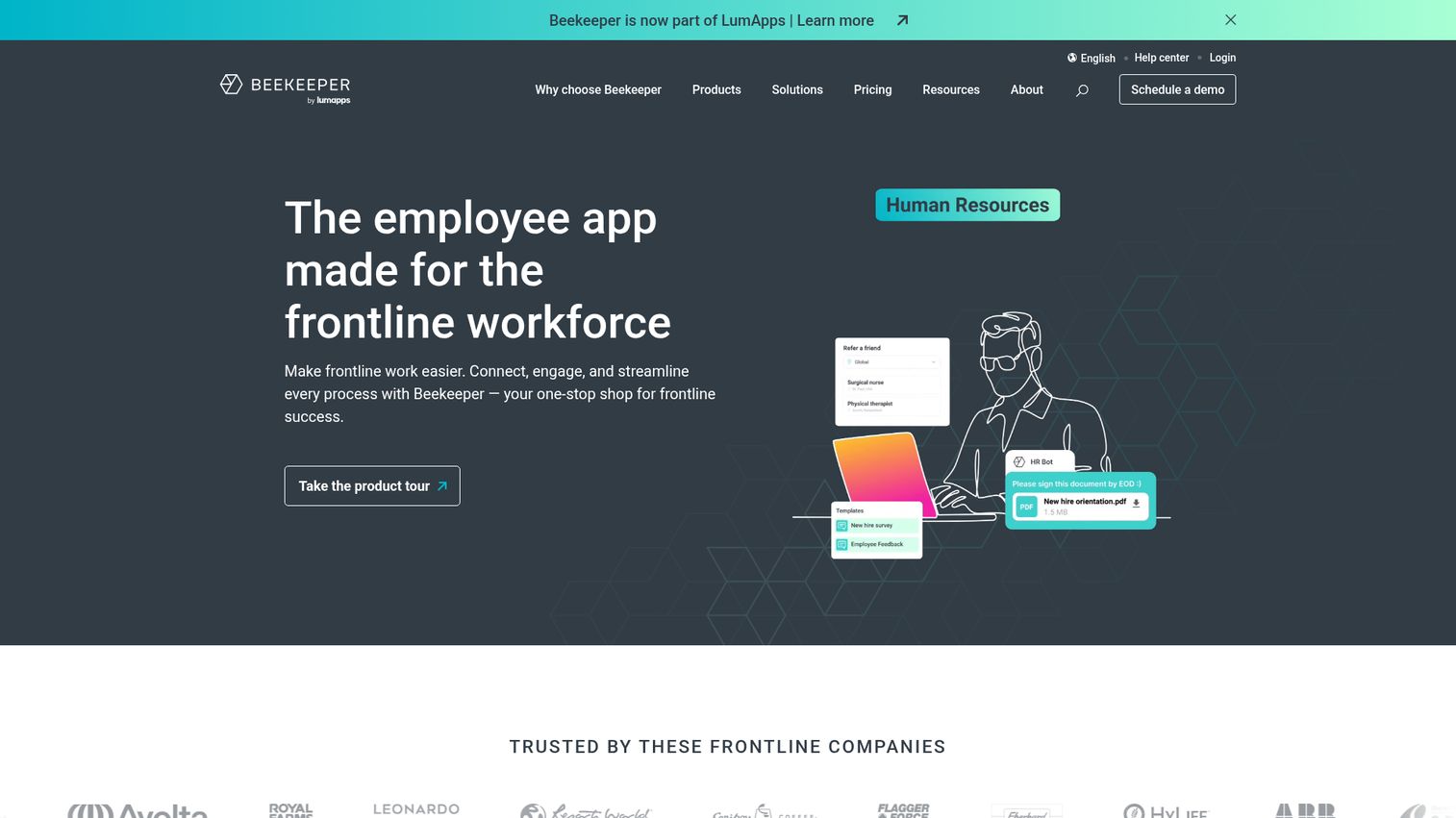 Beekeeper homepage