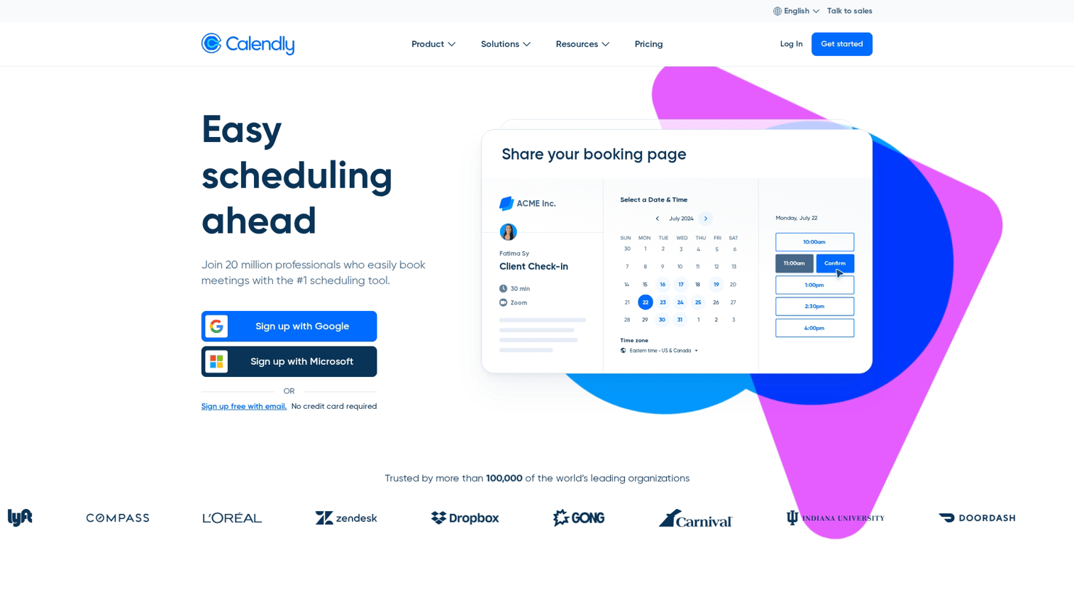 7. Calendly