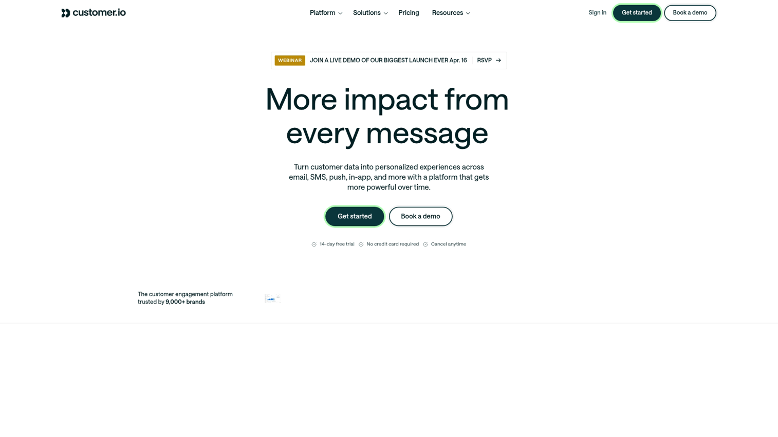 5. Customer.io