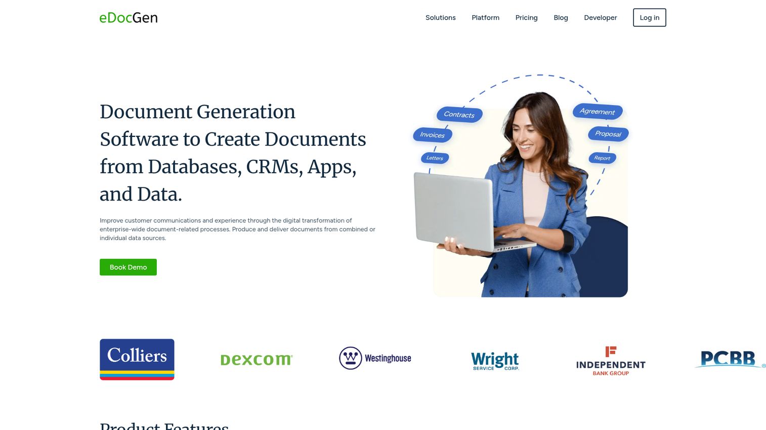 EDocGen homepage