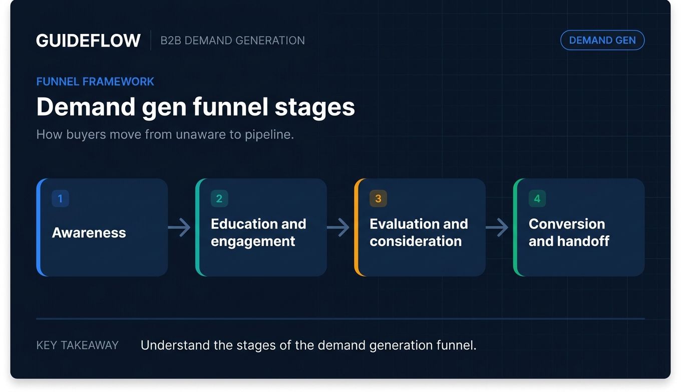 Demand gen funnel stages