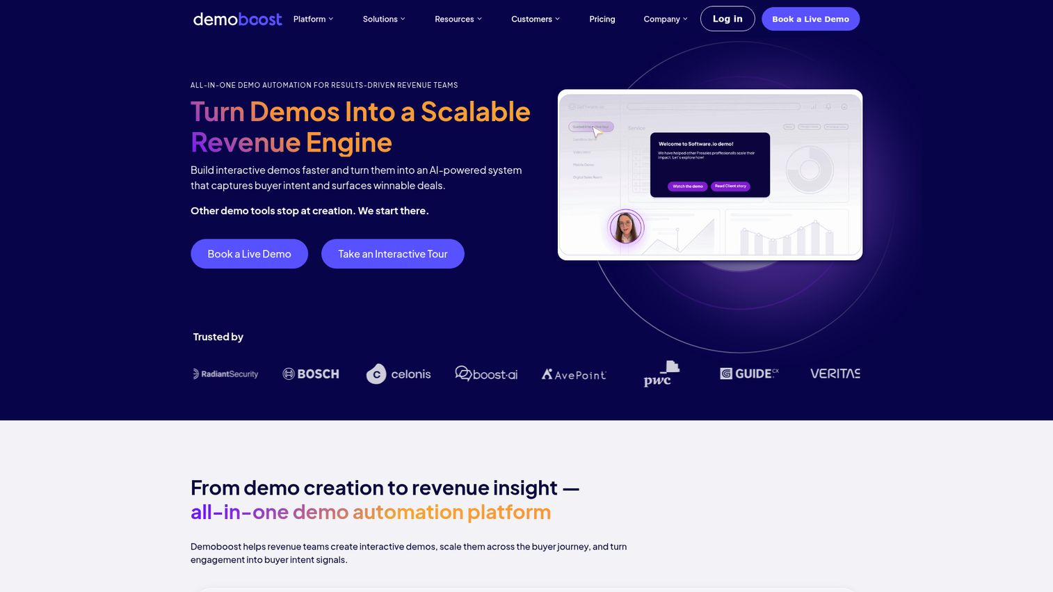 Demoboost demo experience platform