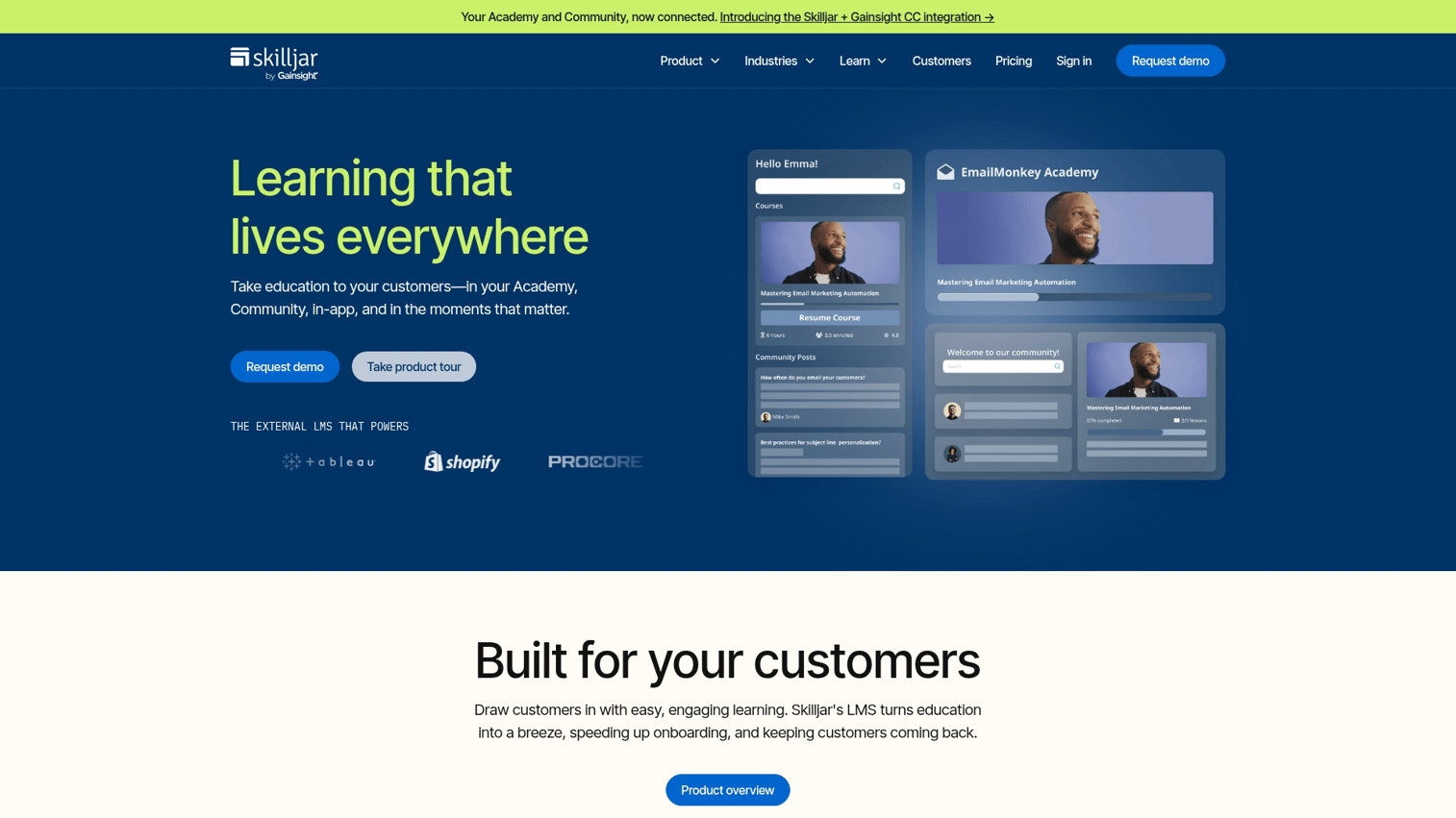 Skilljar customer education certification