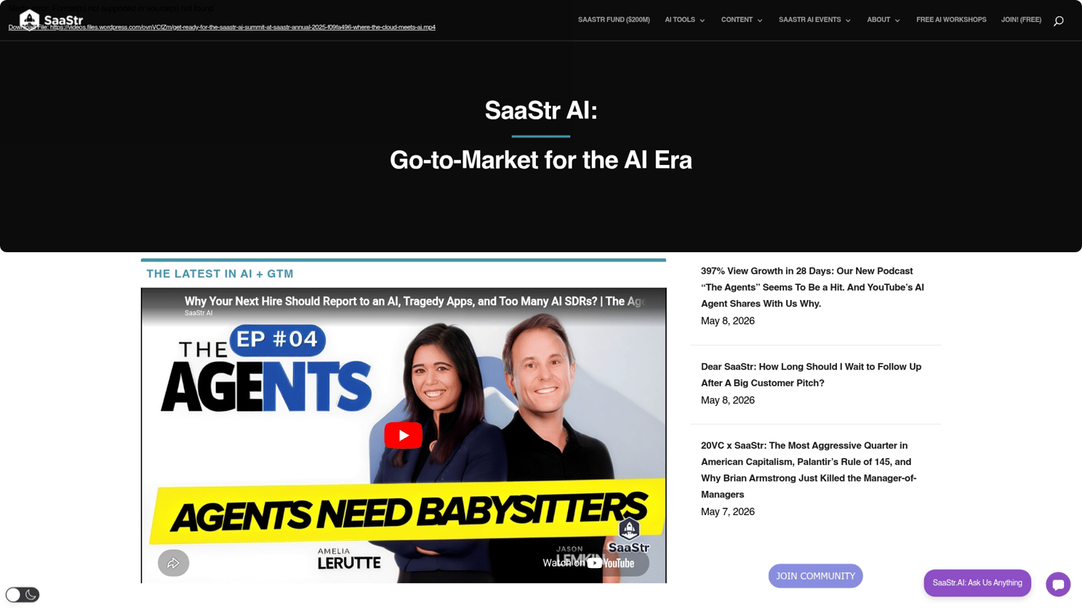SaaStr customer success resources