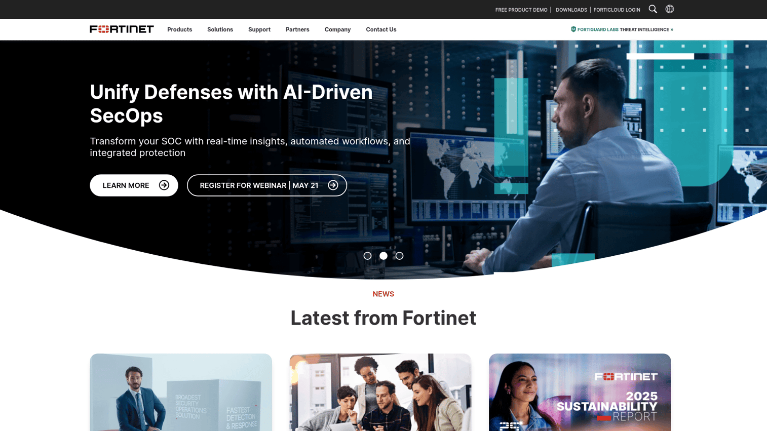 9. Fortinet FortiAI
