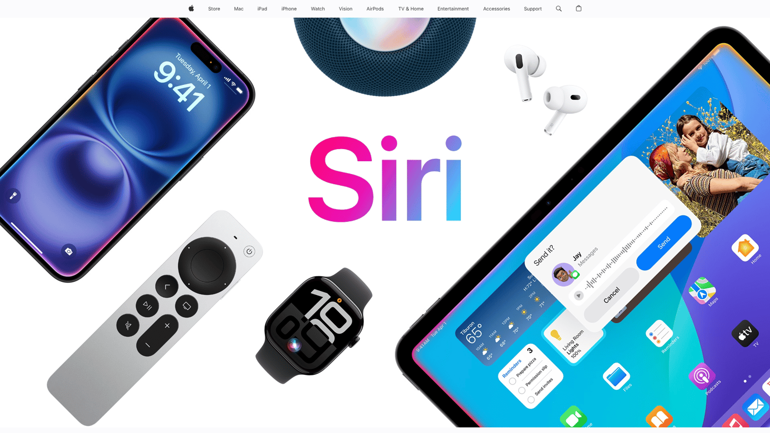 4. Apple Siri: best ai voice assistant for Apple devices
