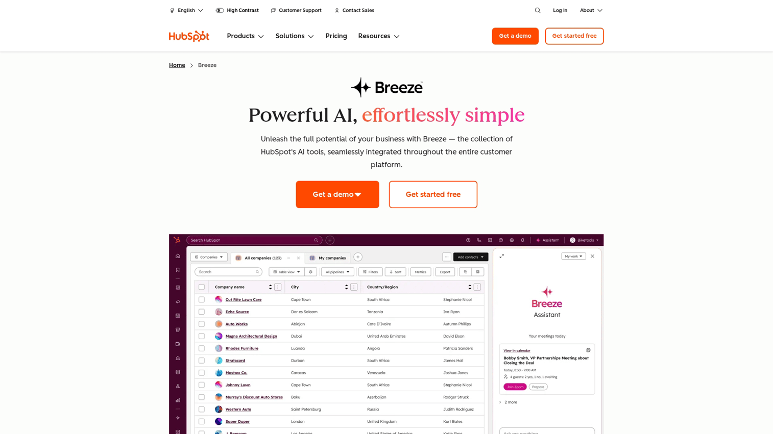 3. HubSpot AI