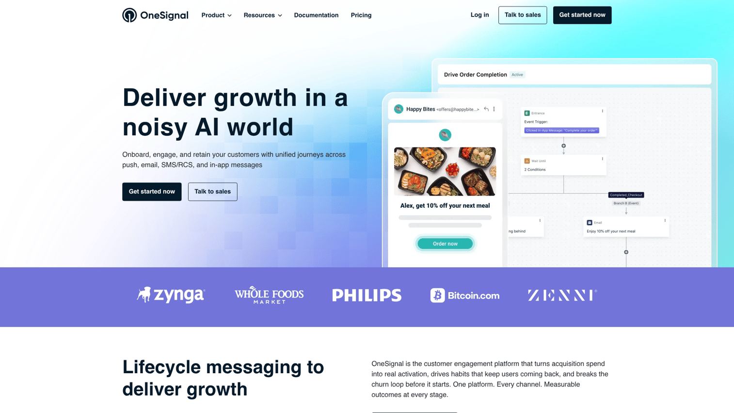 5. OneSignal