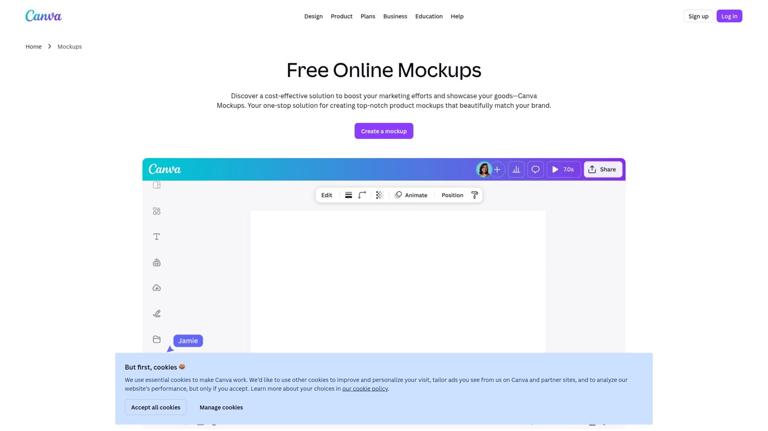 Smartmockups free tier