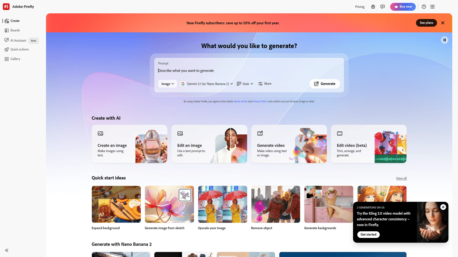 7. Adobe Firefly