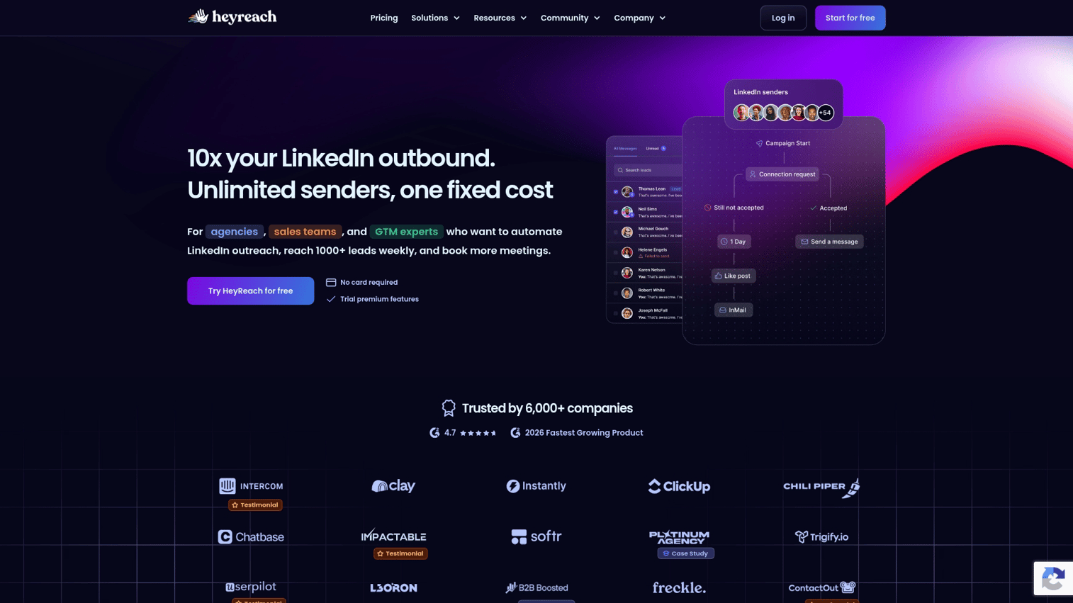 2. HeyReach