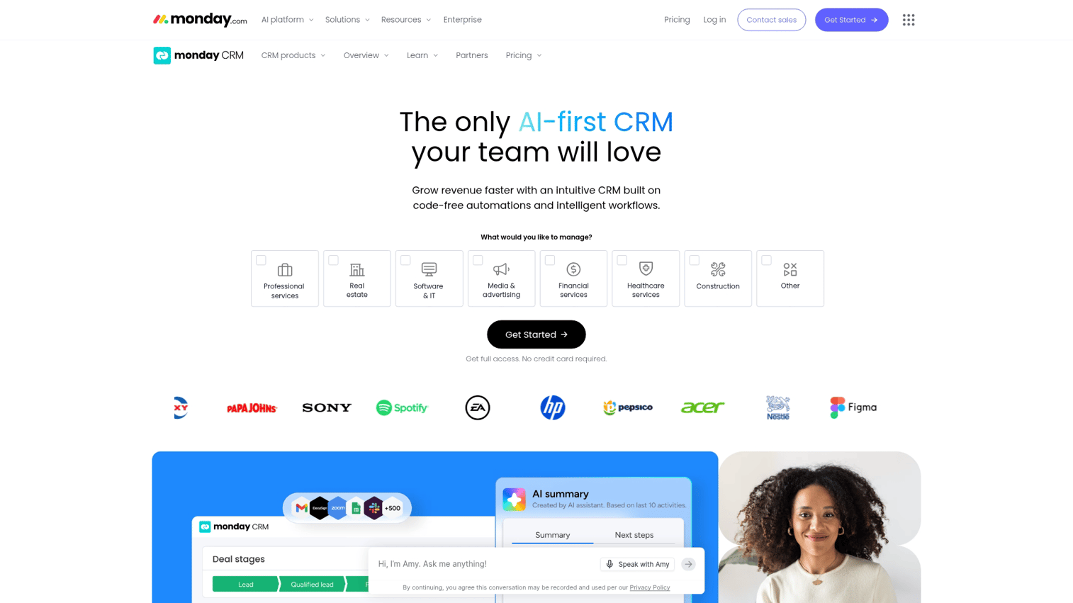 5. monday CRM