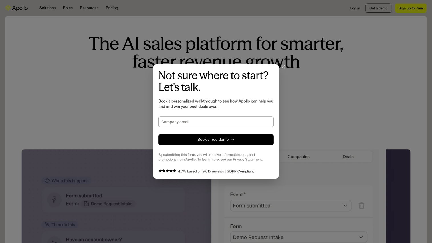 8. Apollo.io